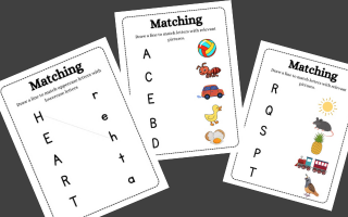 Alphabet Matching - Match Letters 