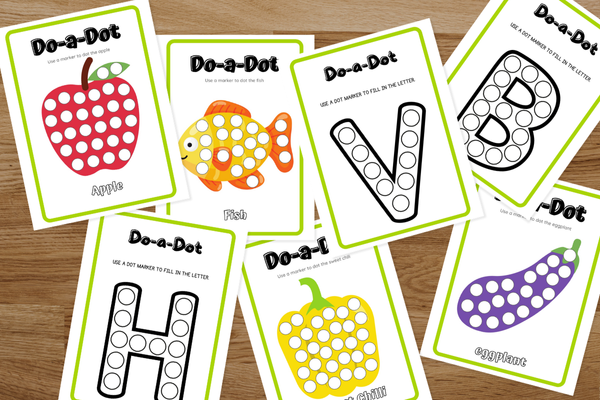 Do-a-dot activities