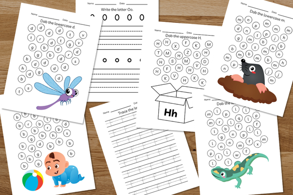 Alphabets - Tracing and Identification