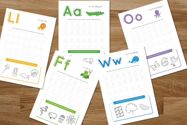 Alphabet Tracing Practice for Toddlers