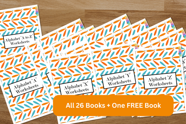 A-Z - All Alphabets + One Free Book (1377 pages)