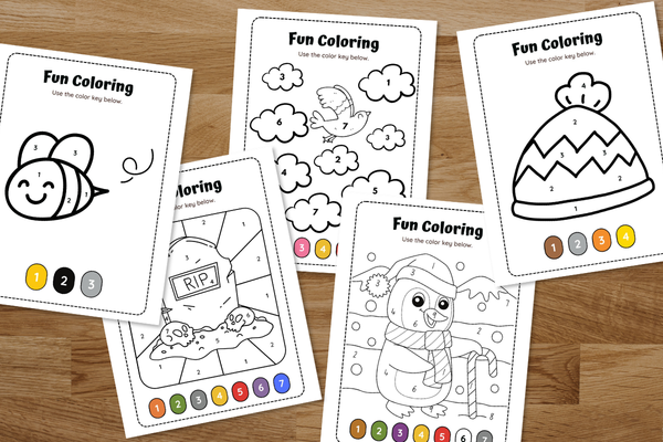 Color by number - book 2