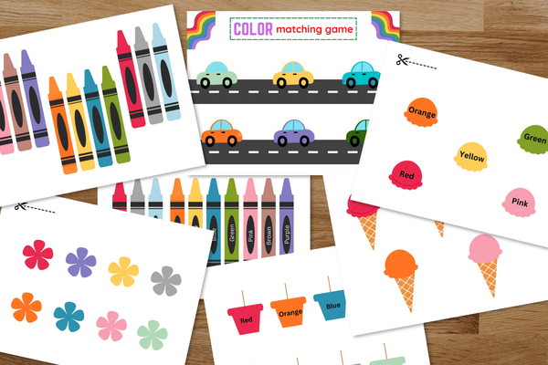 Simple color matching games