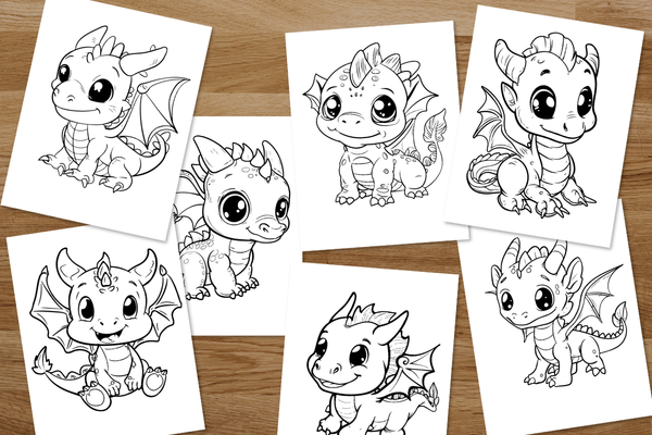 Cute Baby Dragons
