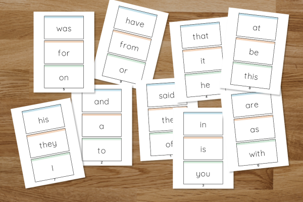 Learn Sight Words