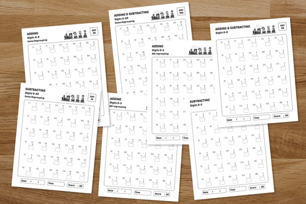 Adding & Subtracting (0-20)