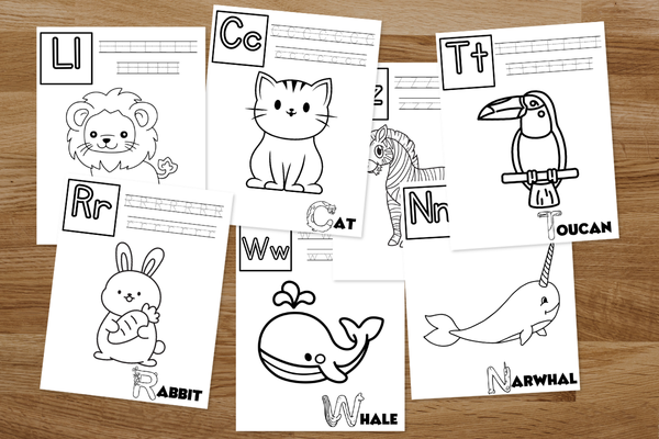 A-Z Animals Busy Book