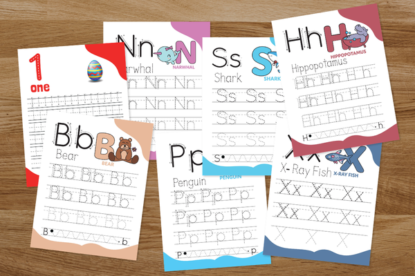 Mixed Tracing Workbook 3