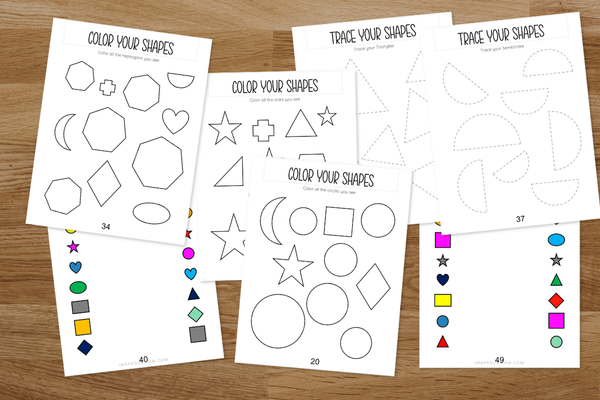 Tracing and Matching Shapes