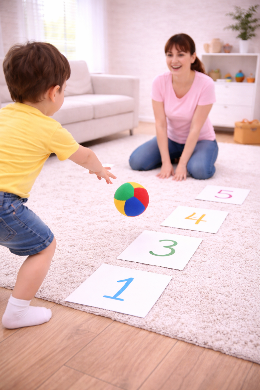 Throw to the Number