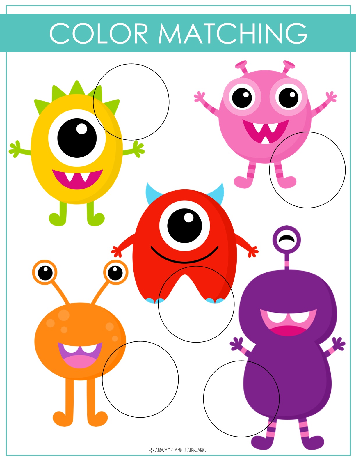 Monster Busy Book