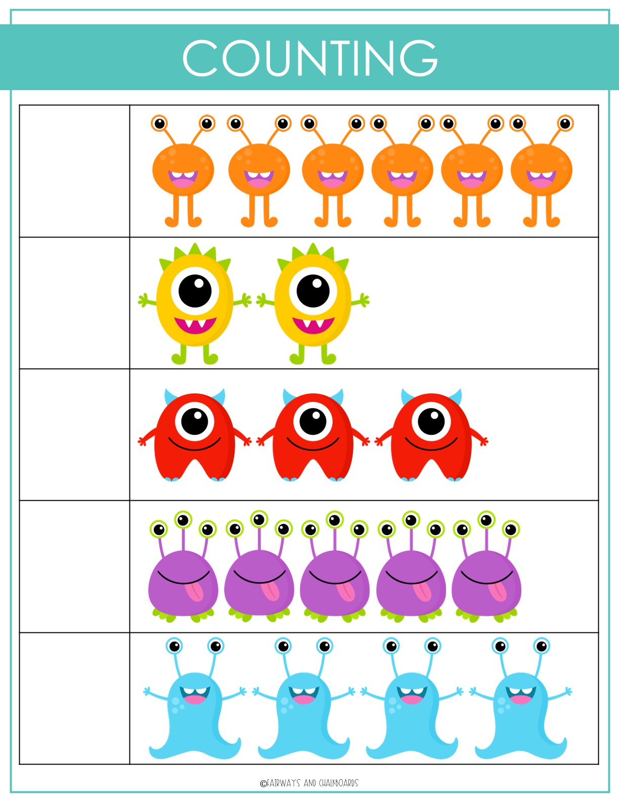 Monster Busy Book
