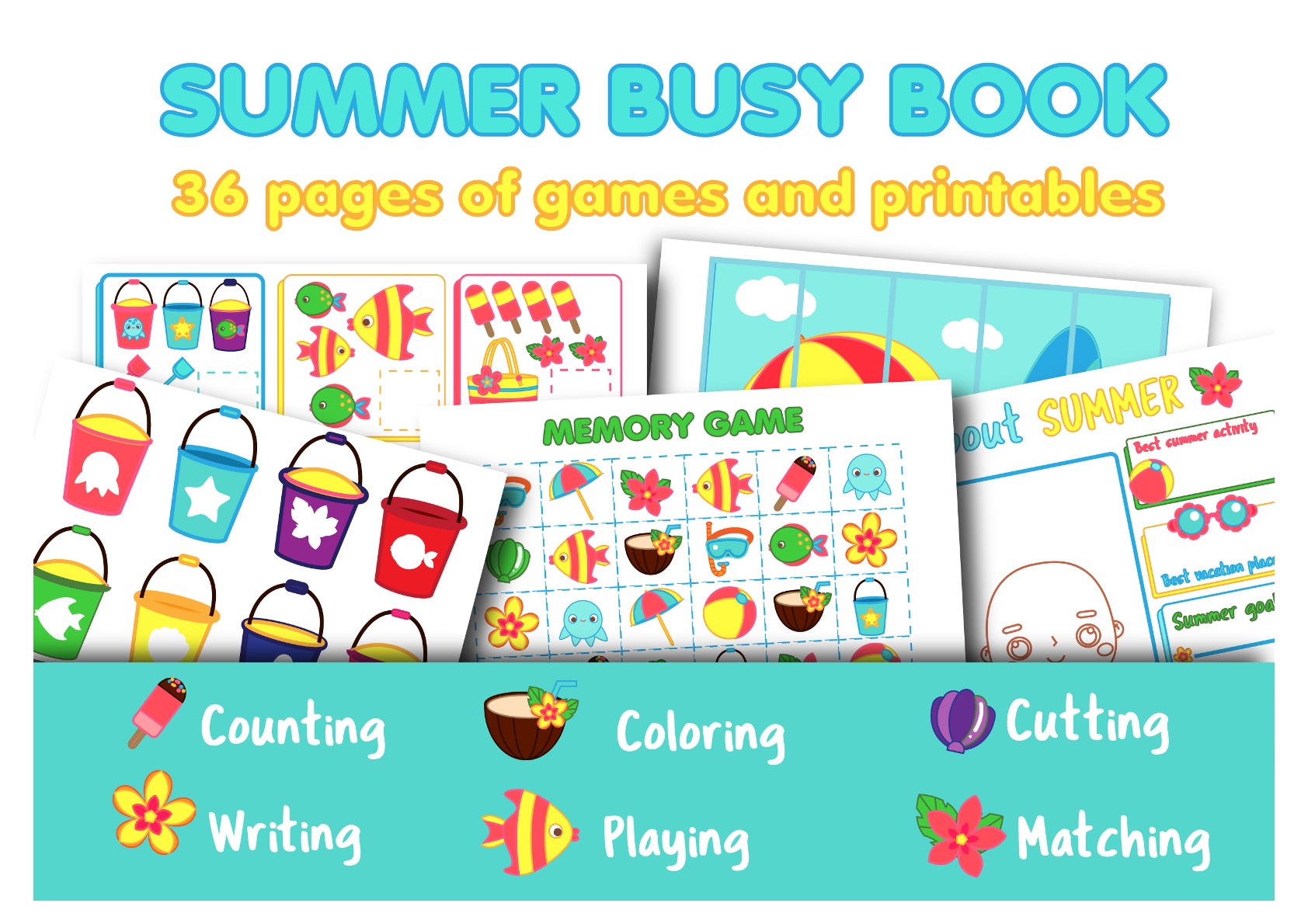 Summer Games Kit - 36 pages