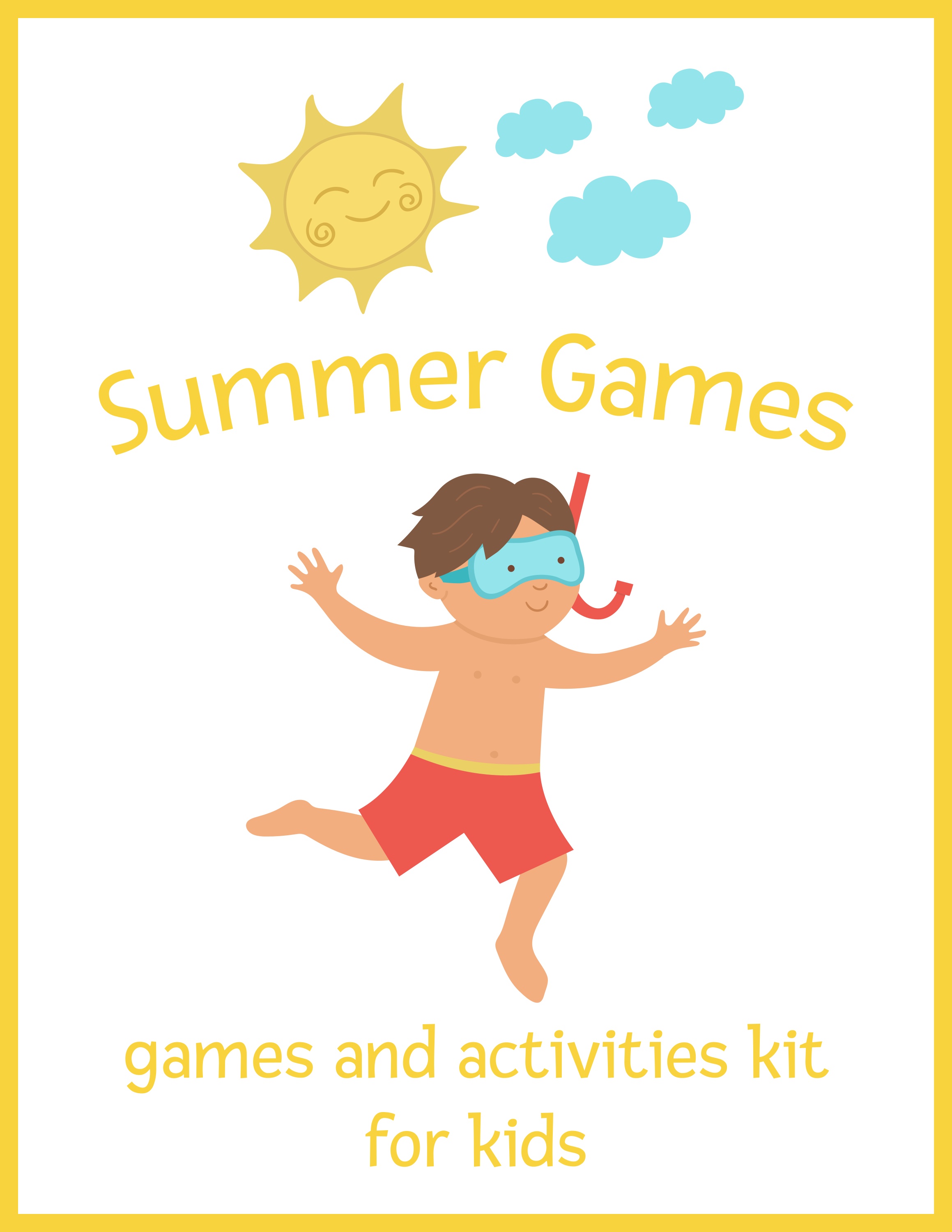 Summer Games Kit - 43 pages