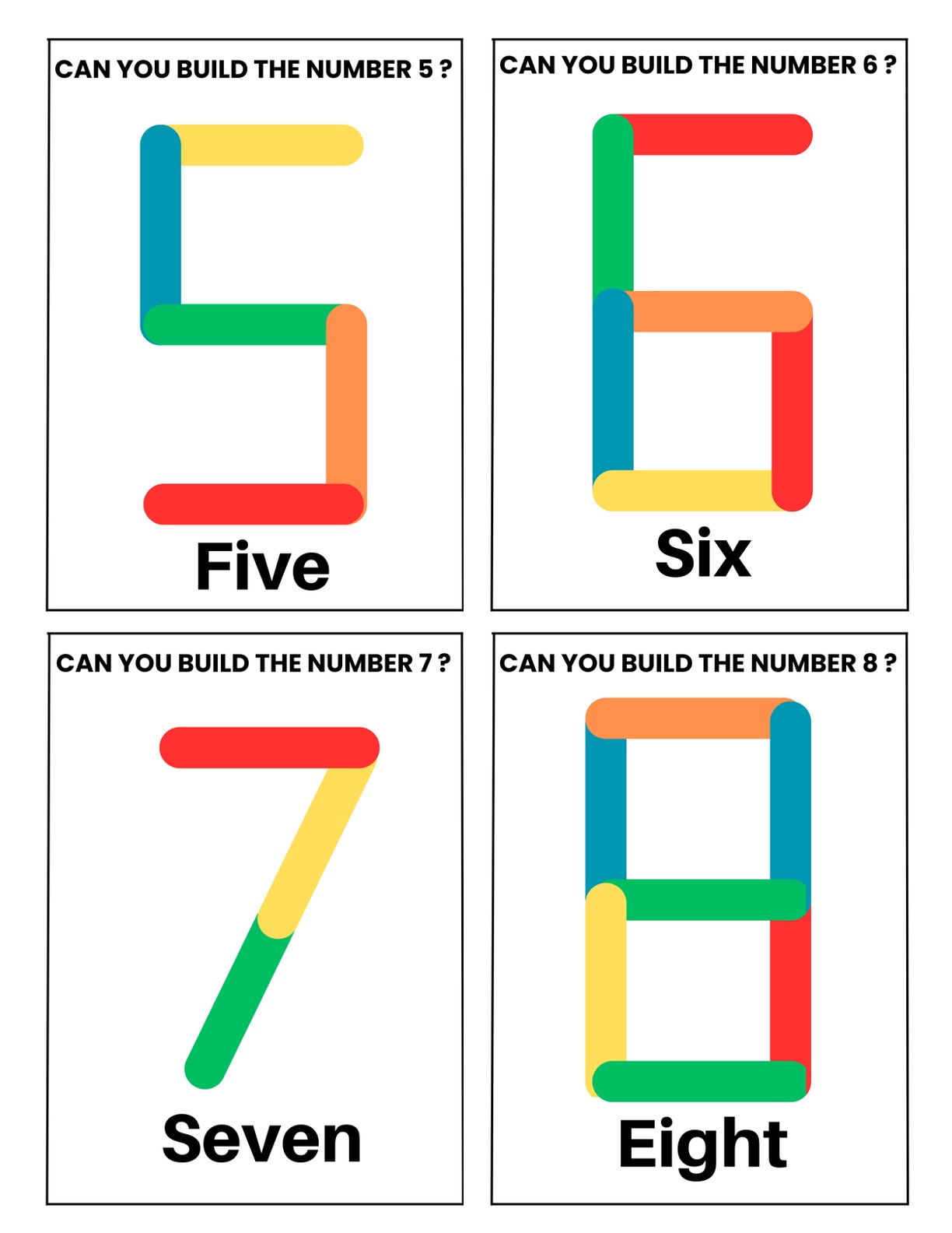 Popsicle Sticks Activity