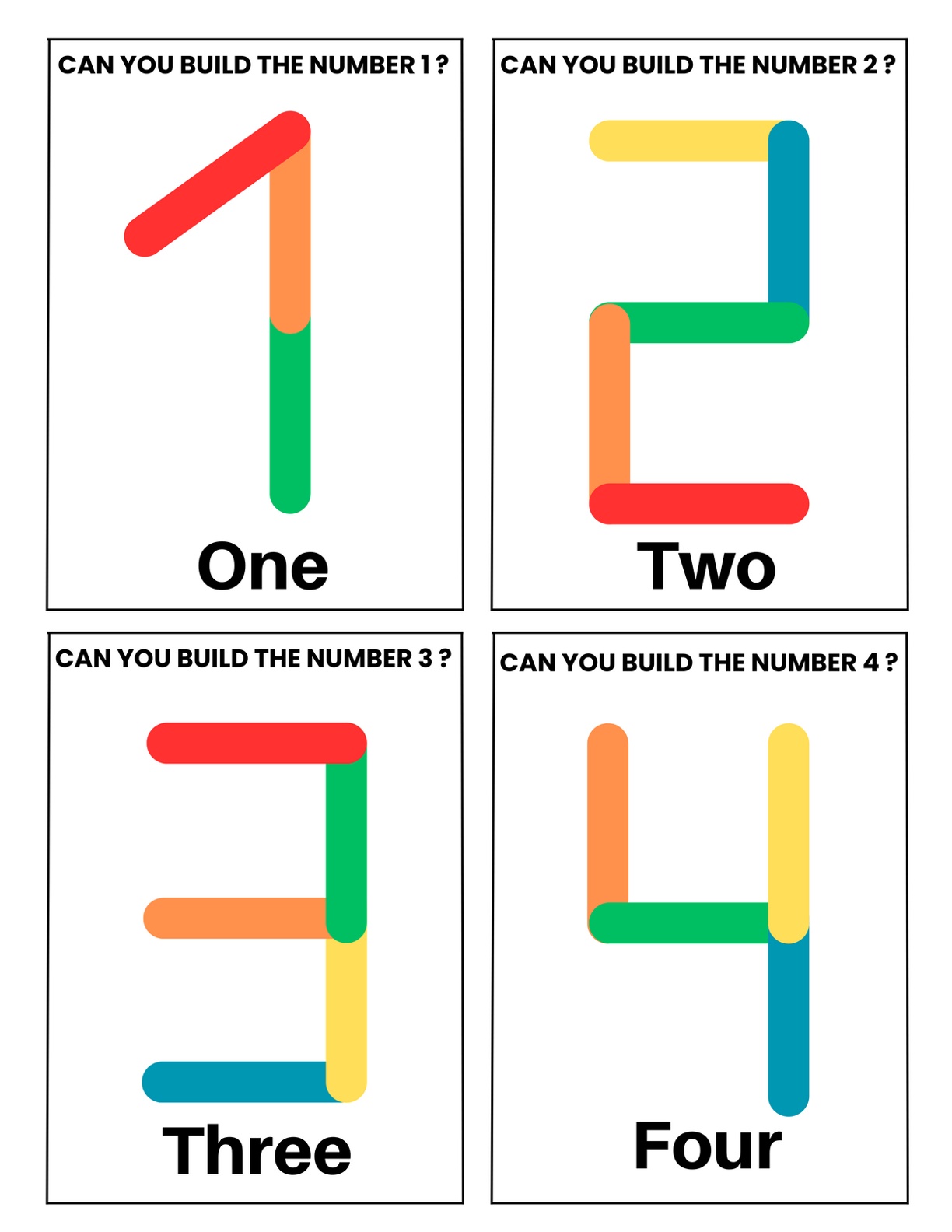 Popsicle Sticks Activity