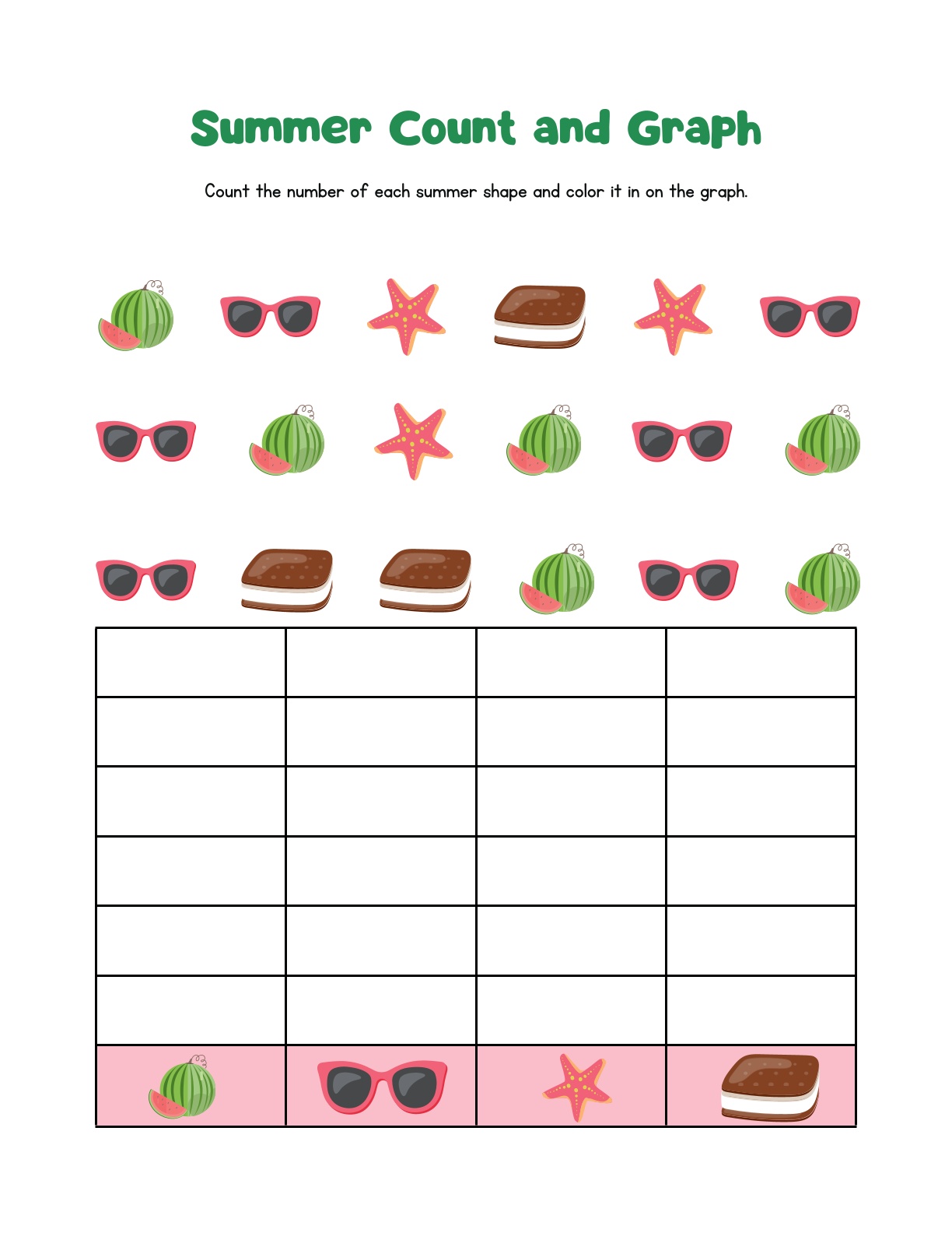 Summer Activities - Sentence Writing, Patterns, Puzzles and more