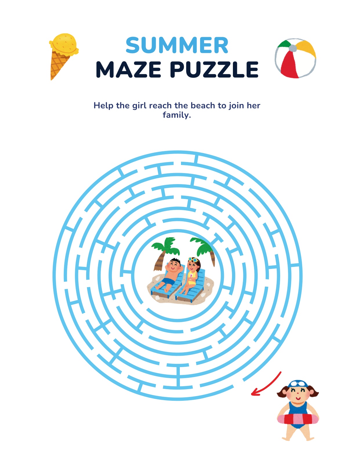 Summer Activities - Sentence Writing, Patterns, Puzzles and more