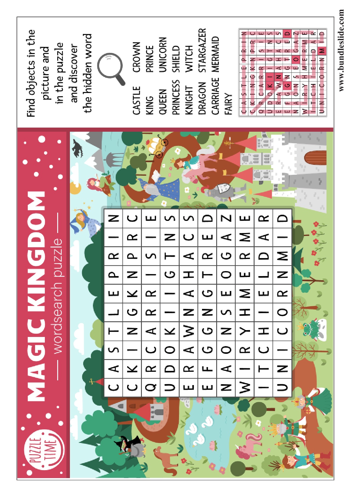 Word Search Game