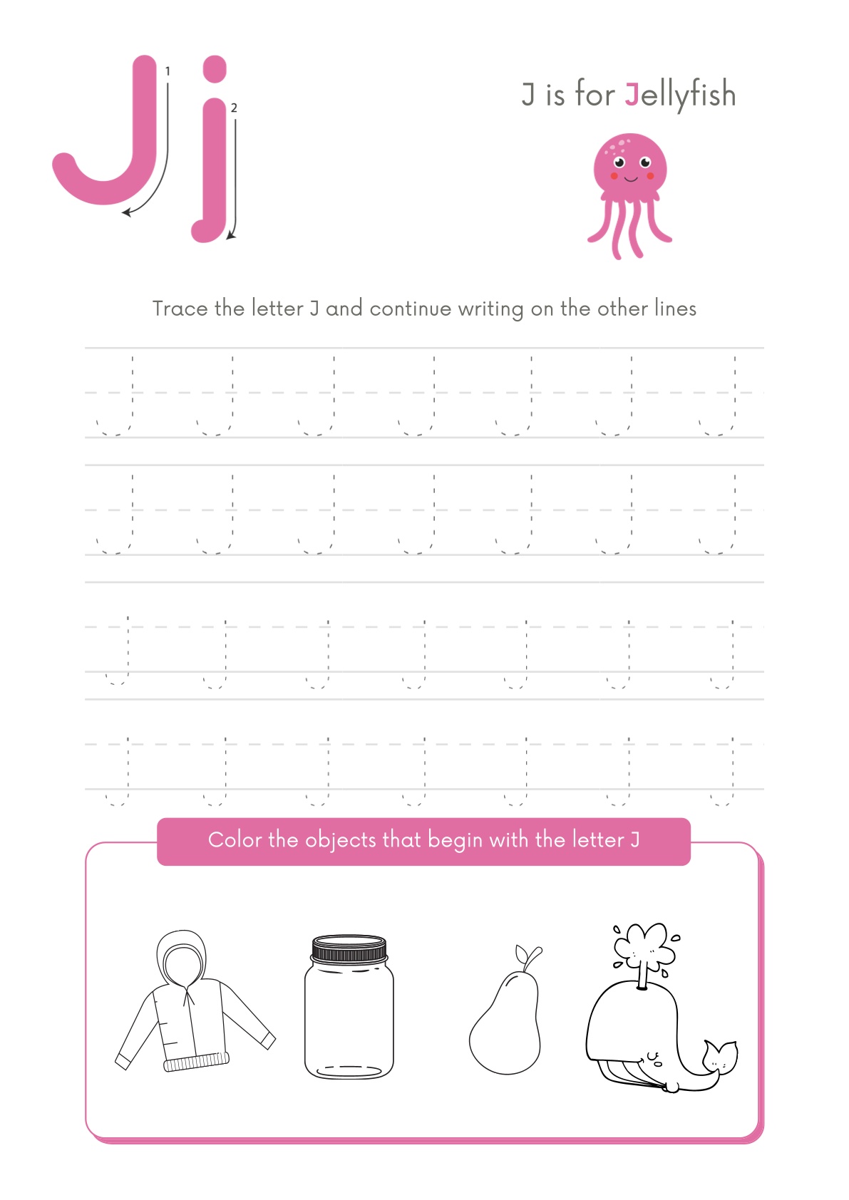 Alphabet Tracing Practice for Toddlers