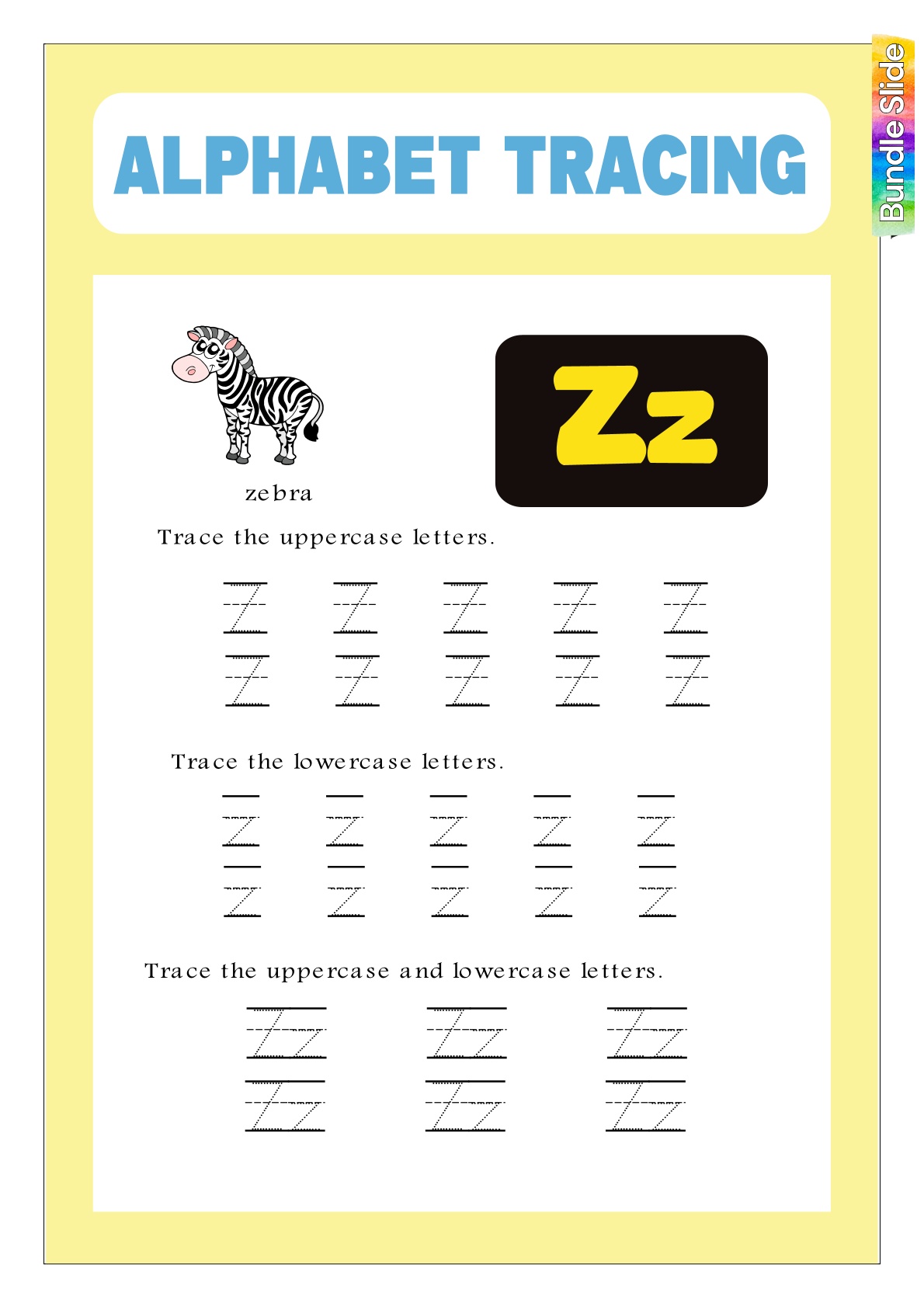Alphabets - Z