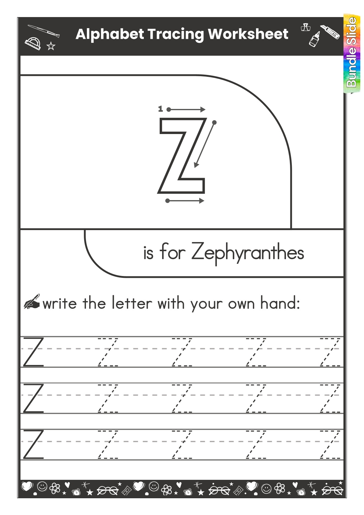 Alphabets - Z