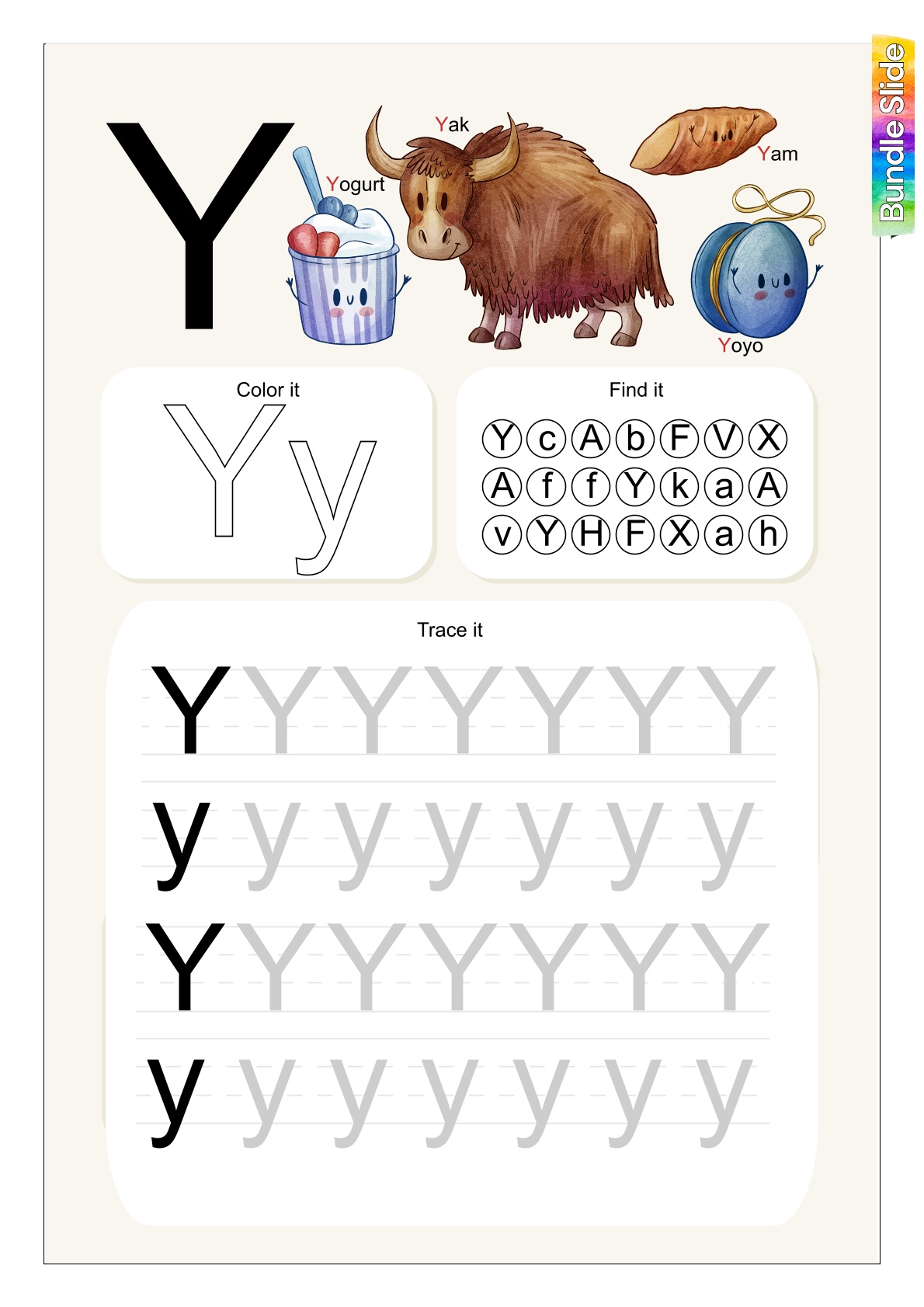 Alphabet - Y