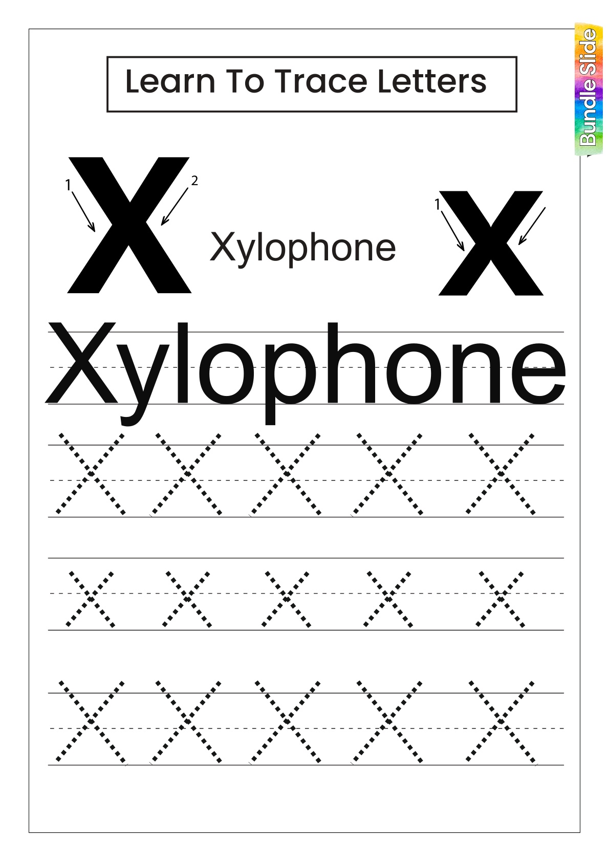 Alphabet - X