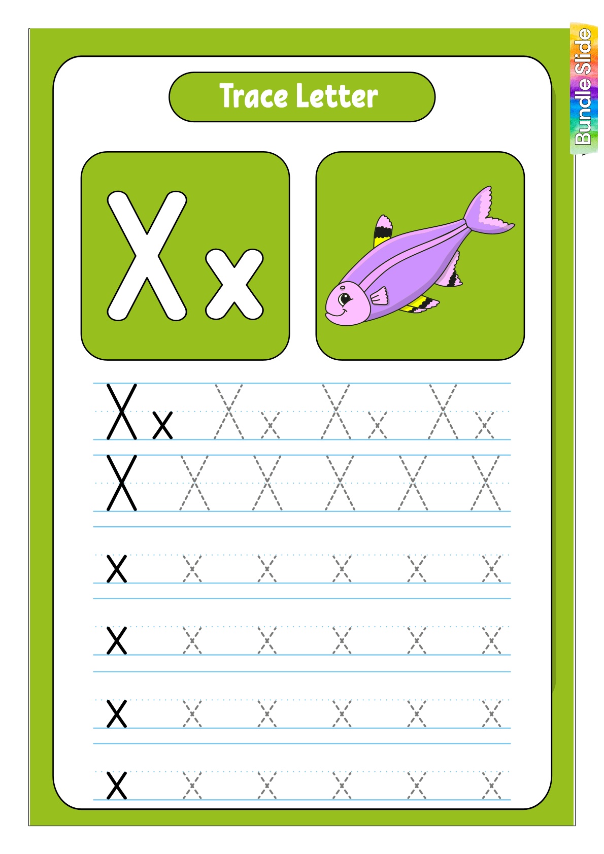 Alphabet - X
