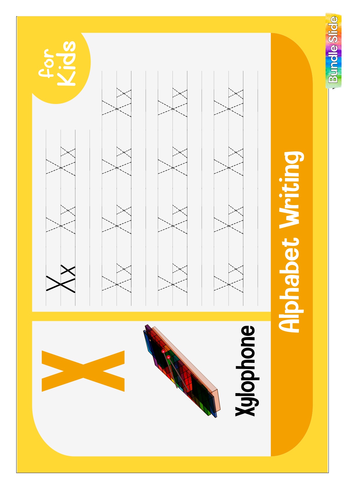 Alphabet - X