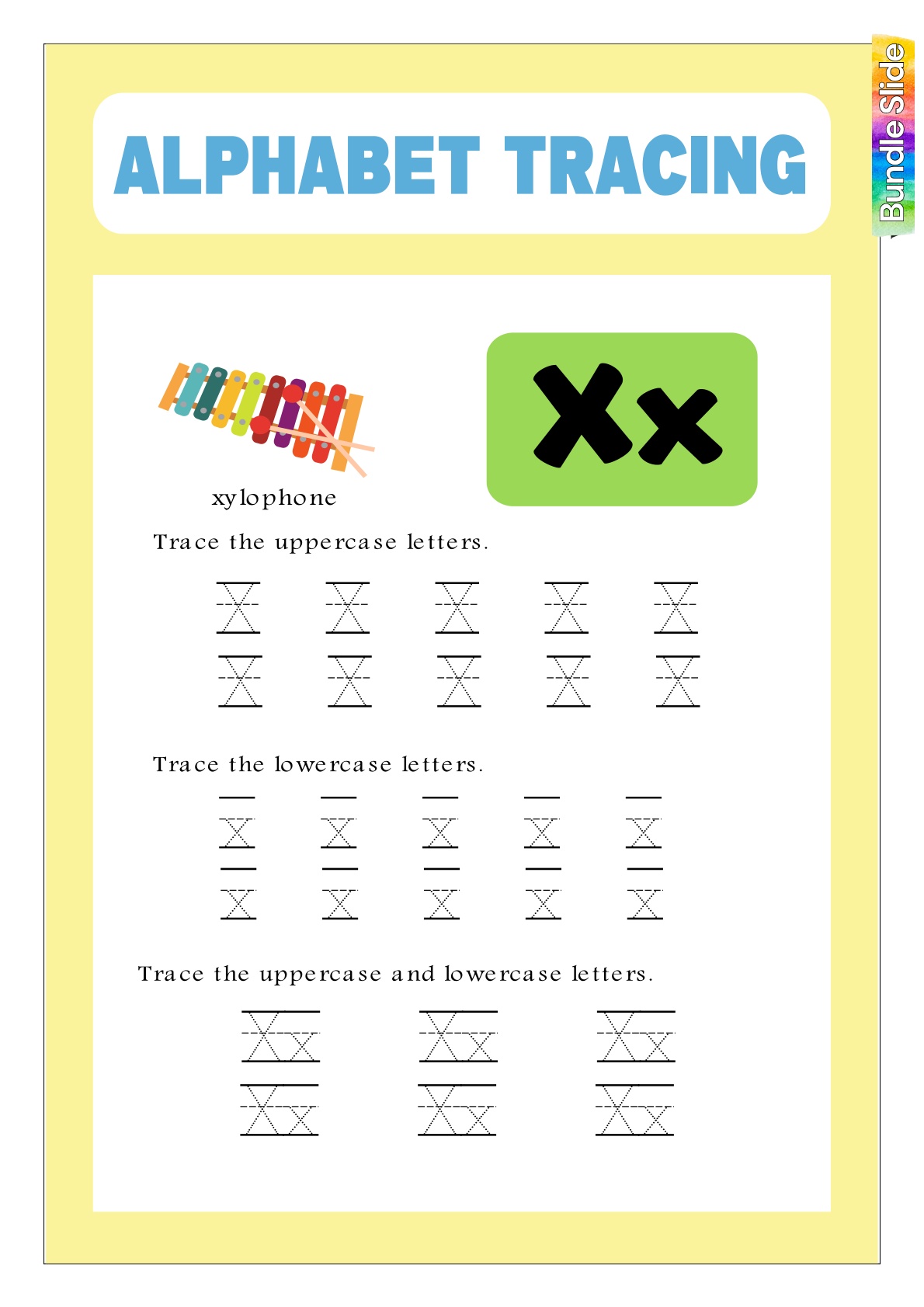 Alphabet - X