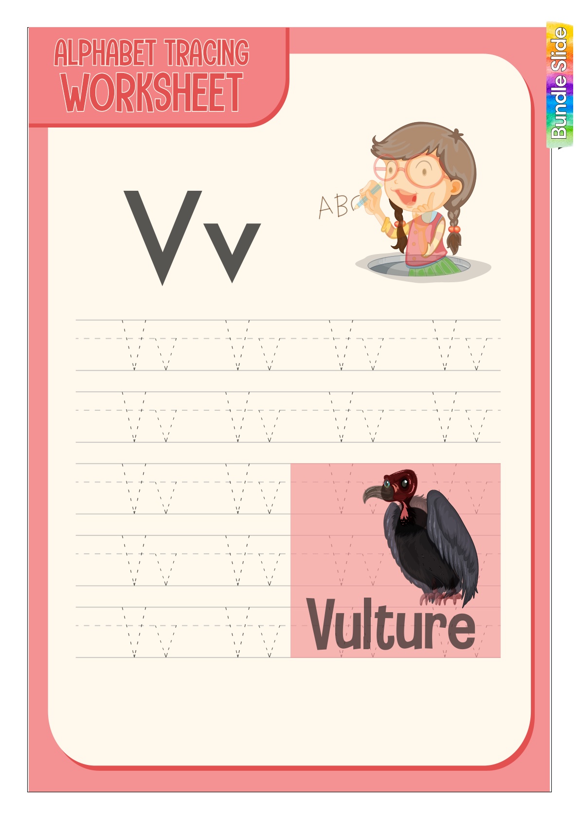 Alphabet - V