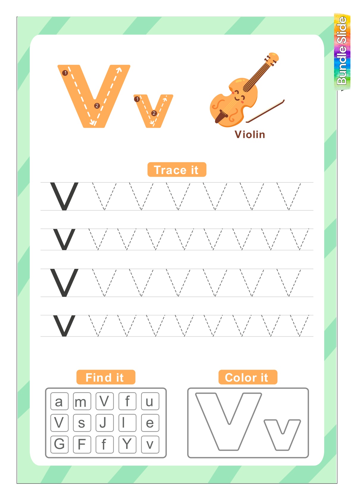 Alphabet - V