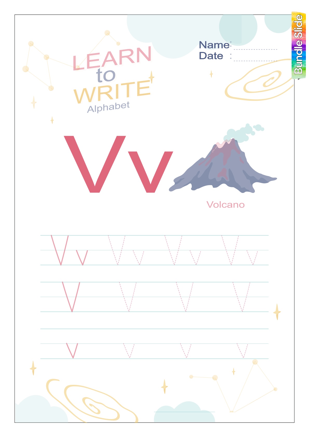 Alphabet - V