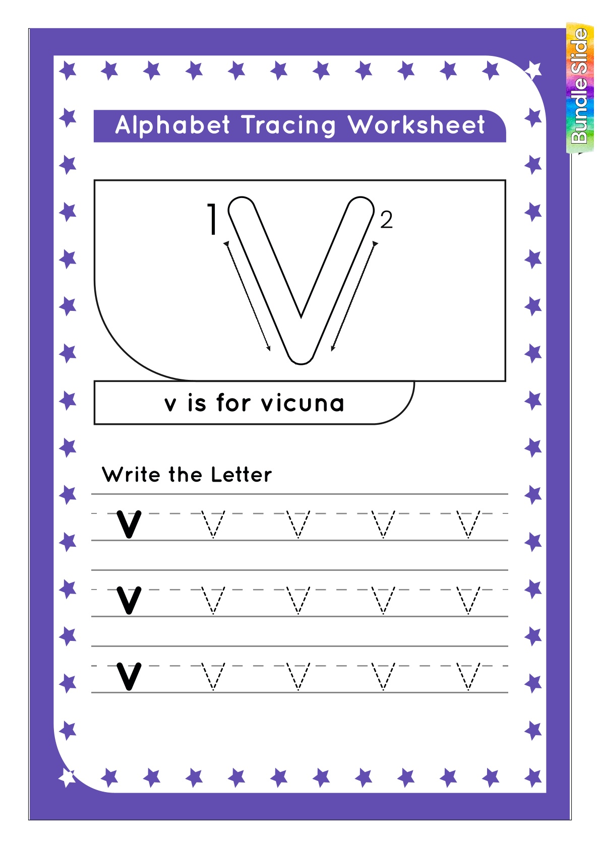 Alphabet - V