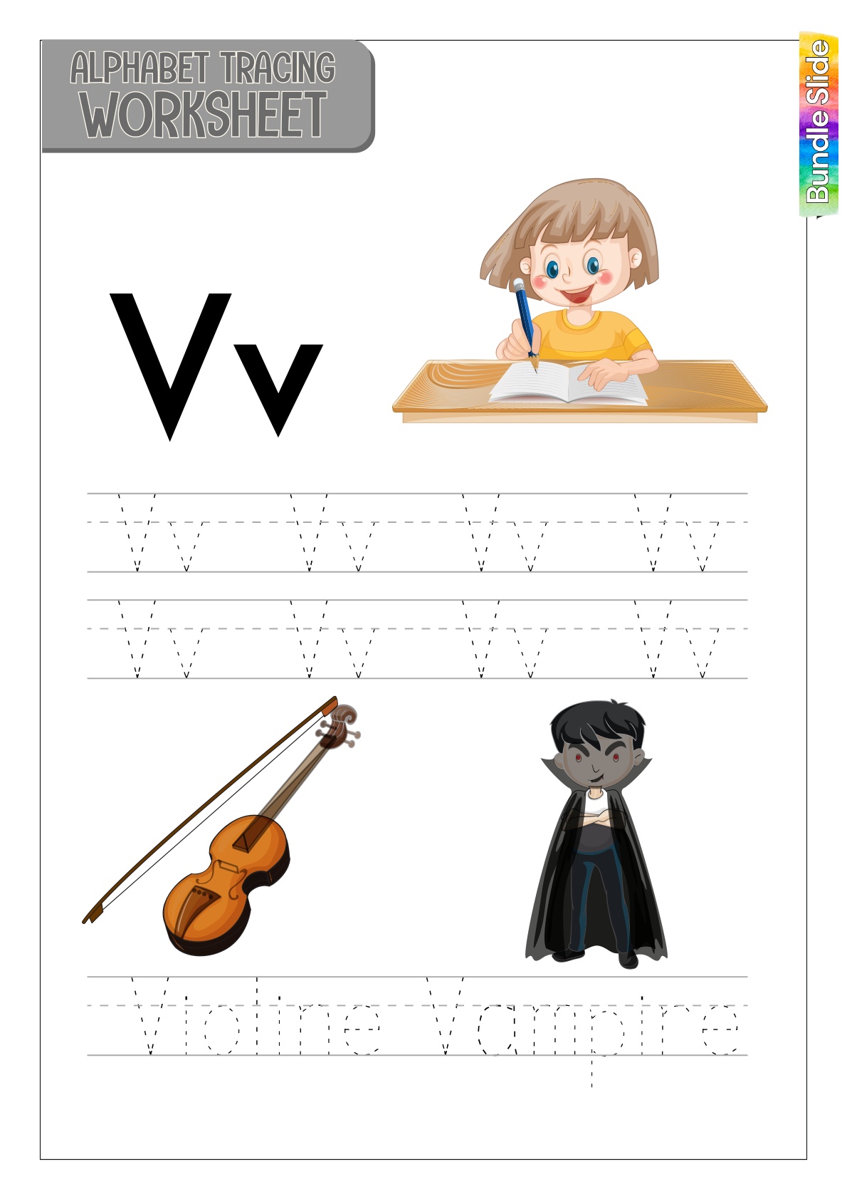 Alphabet - V