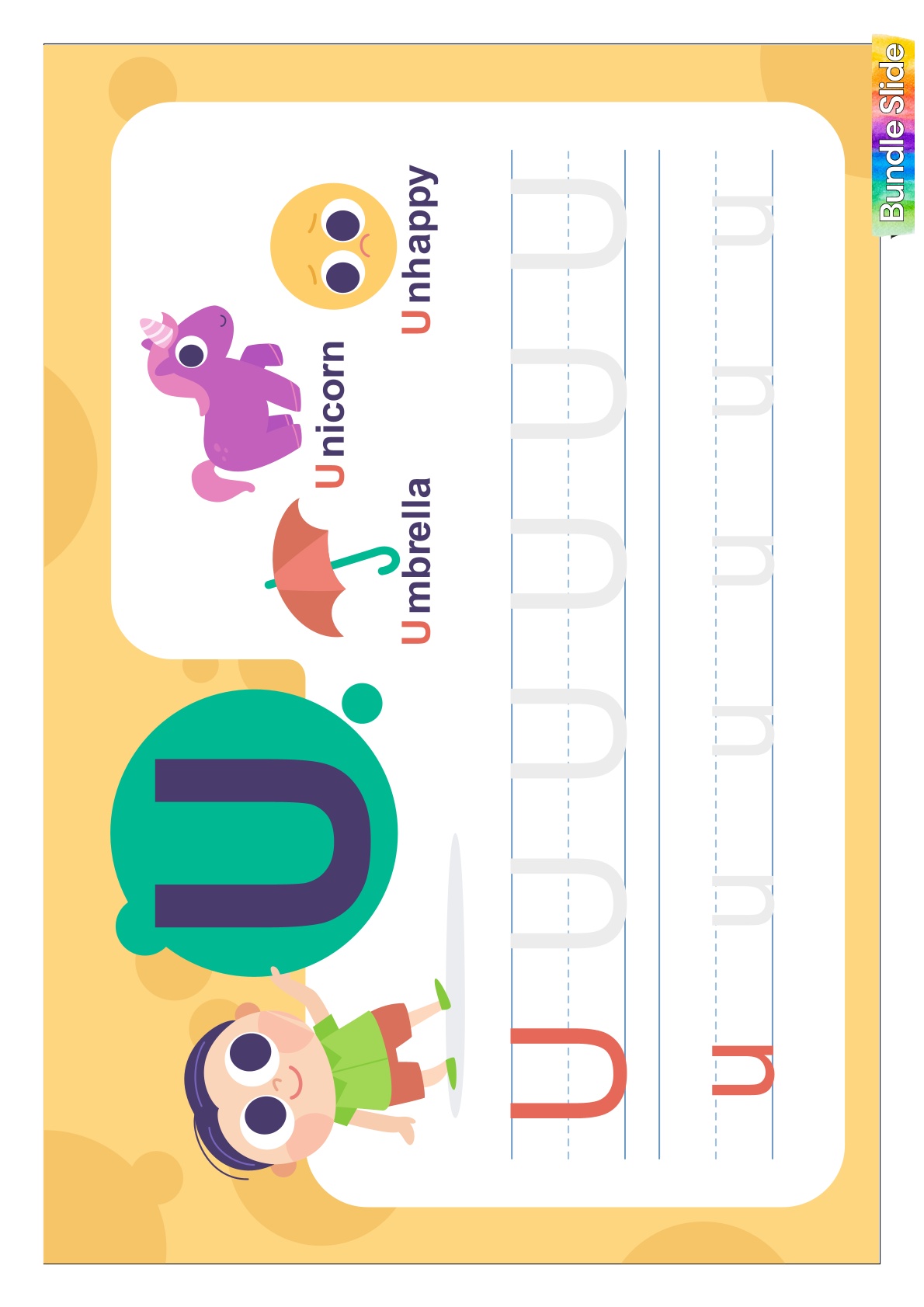 Alphabet - U