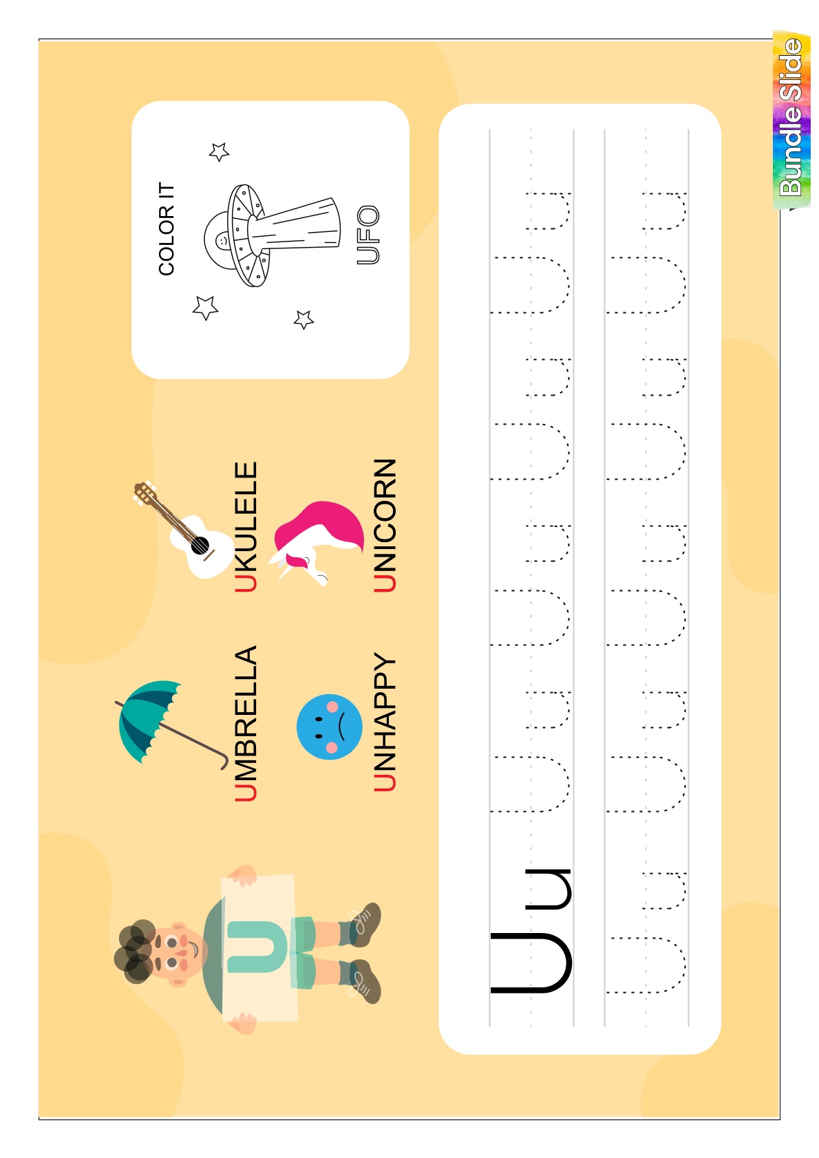 Alphabet - U