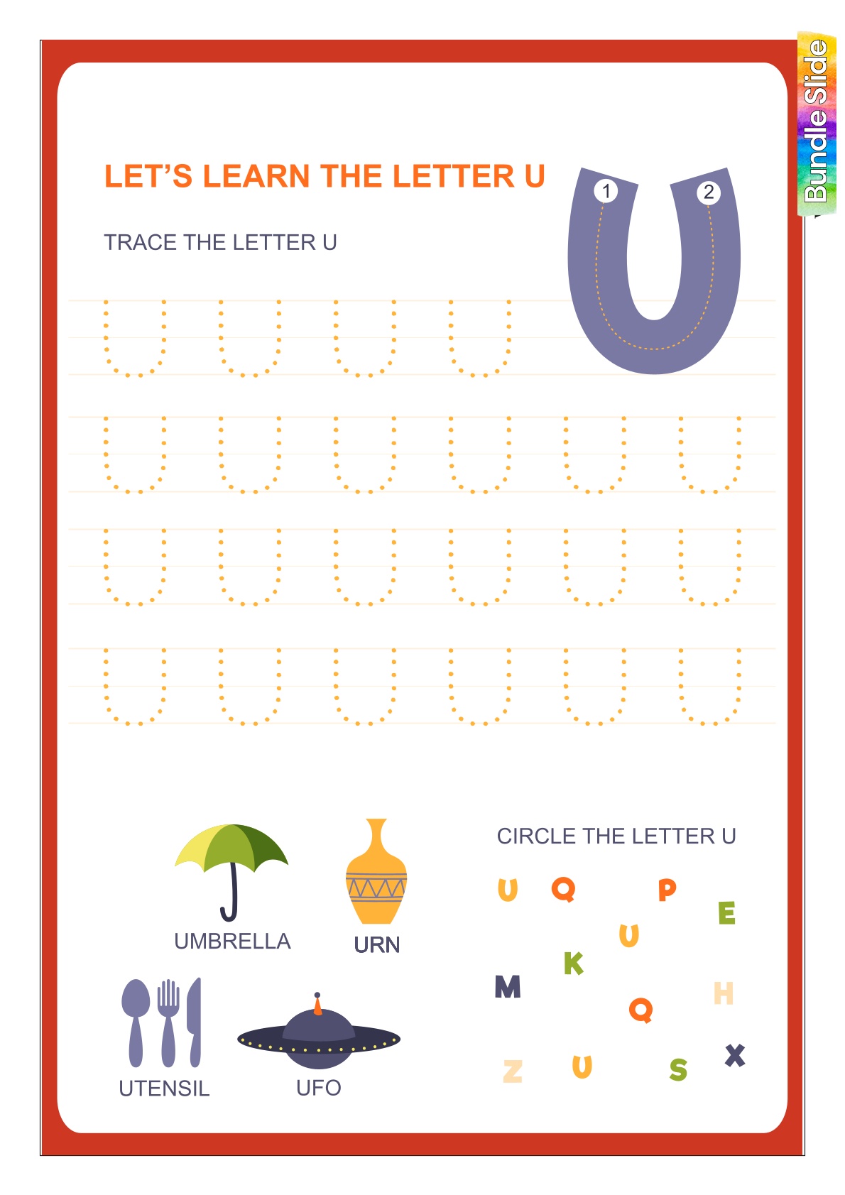 Alphabet - U