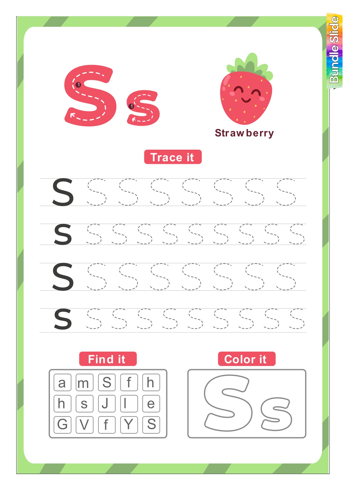 Alphabet - S