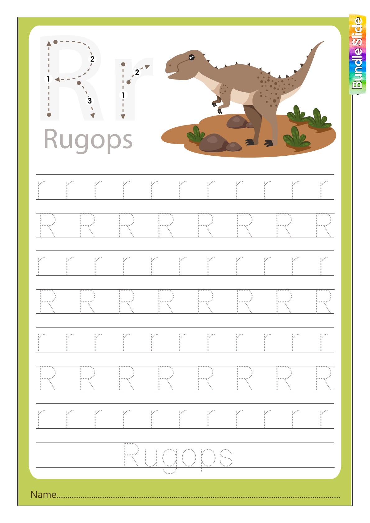Alphabet - R