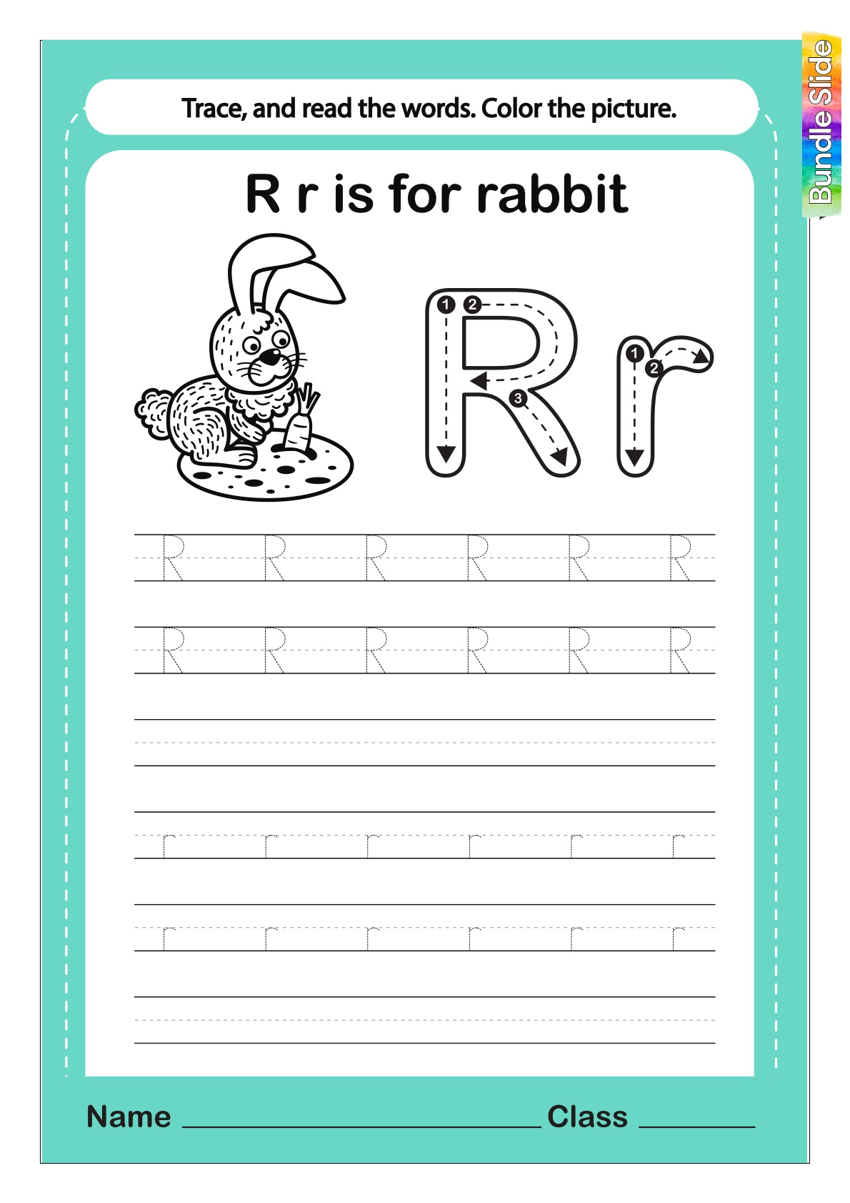 Alphabet - R