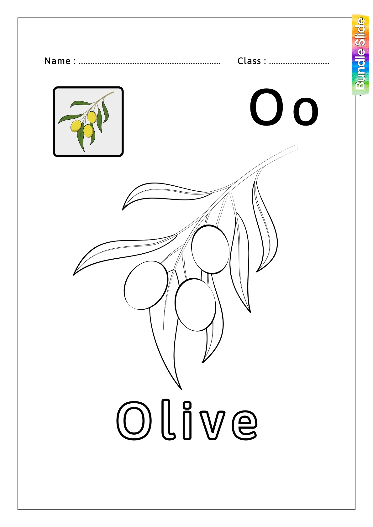 Alphabet - O