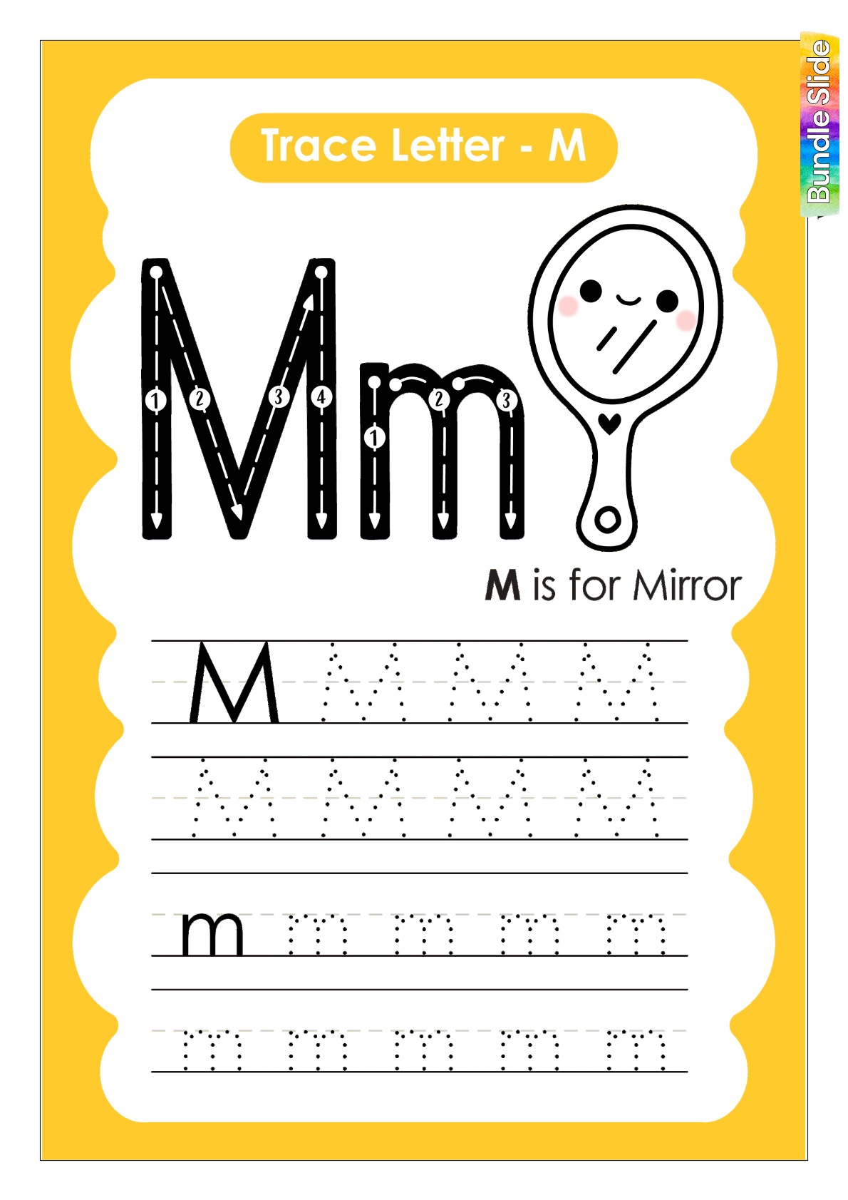 Alphabet - M