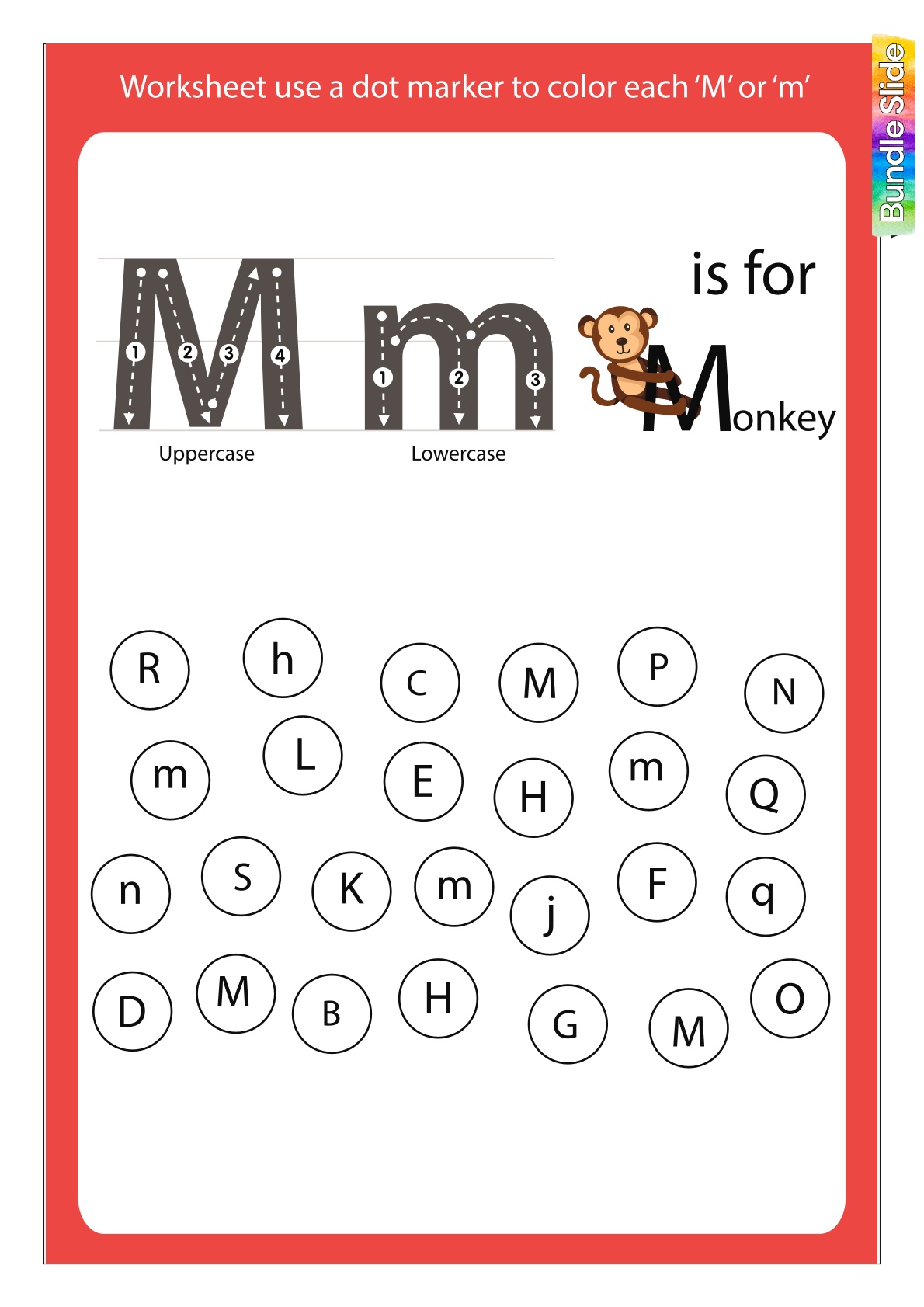 Alphabet - M