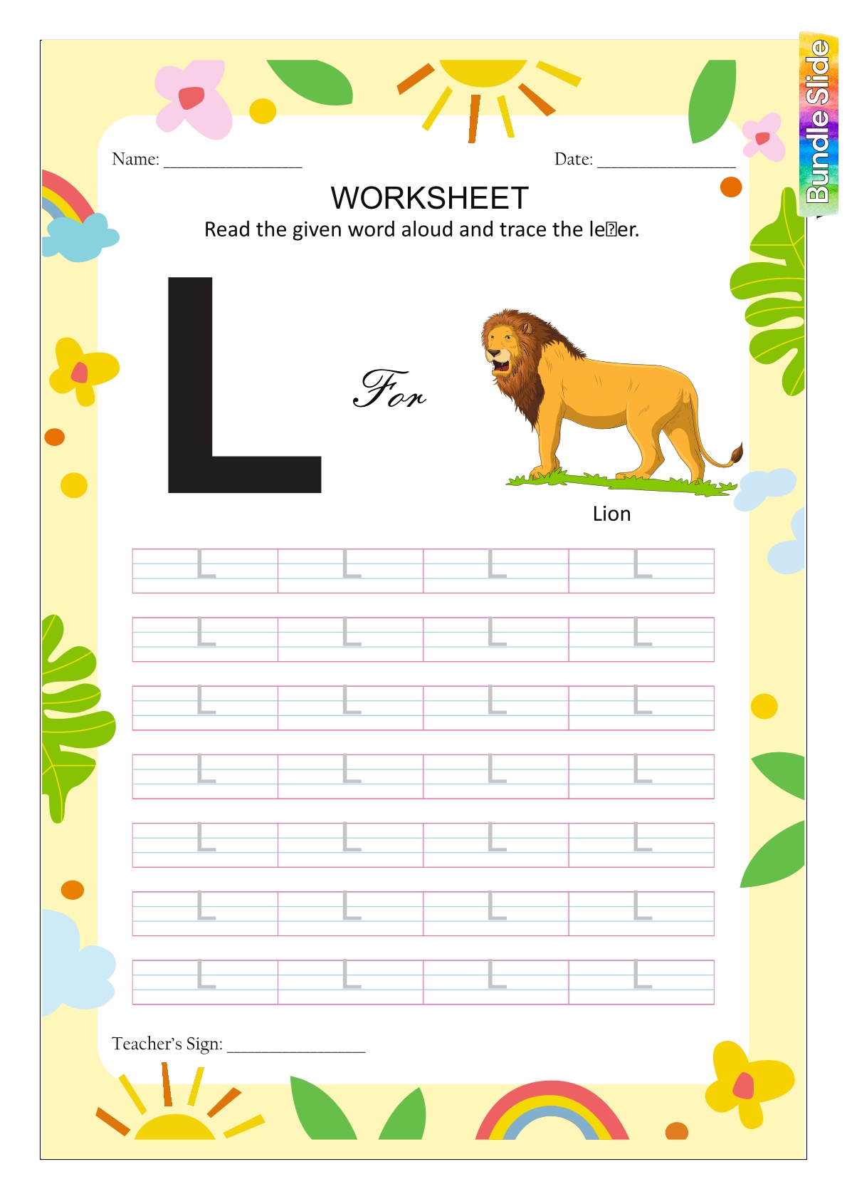 Alphabet - L