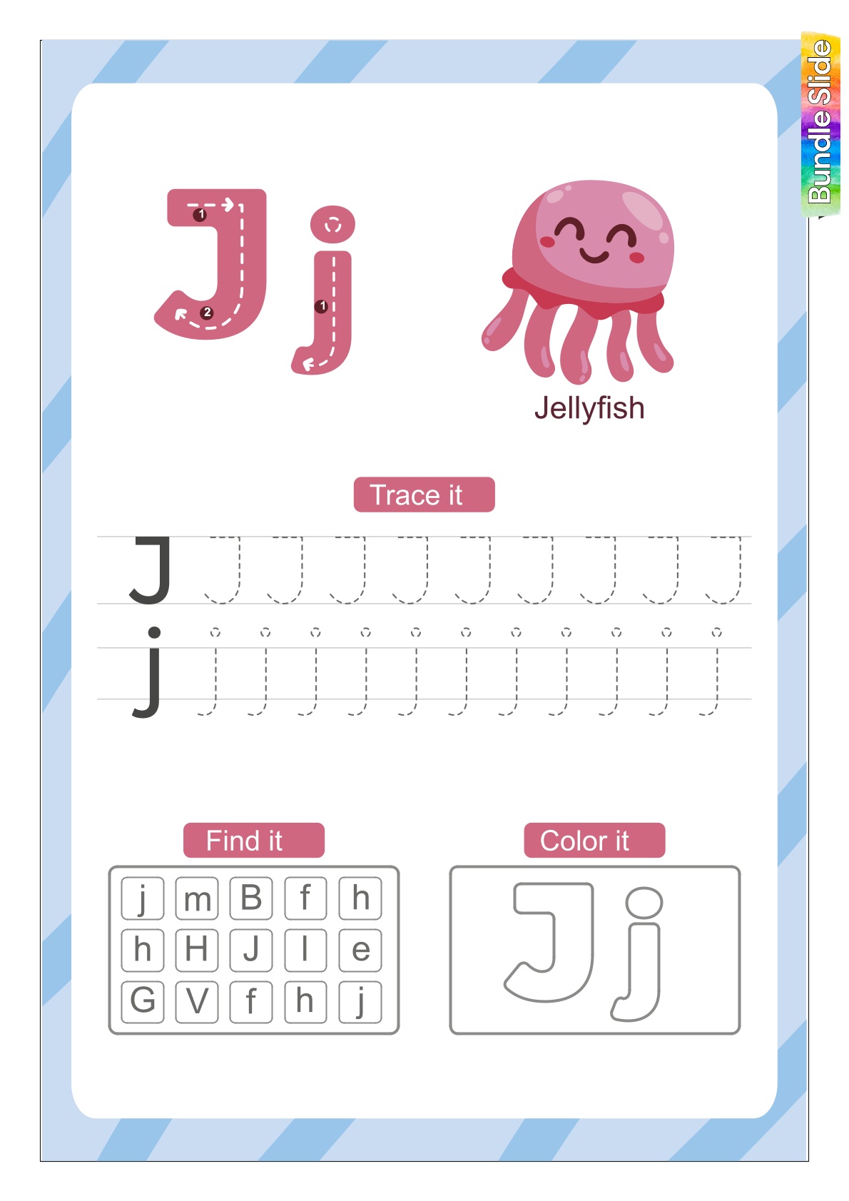 Alphabet - J