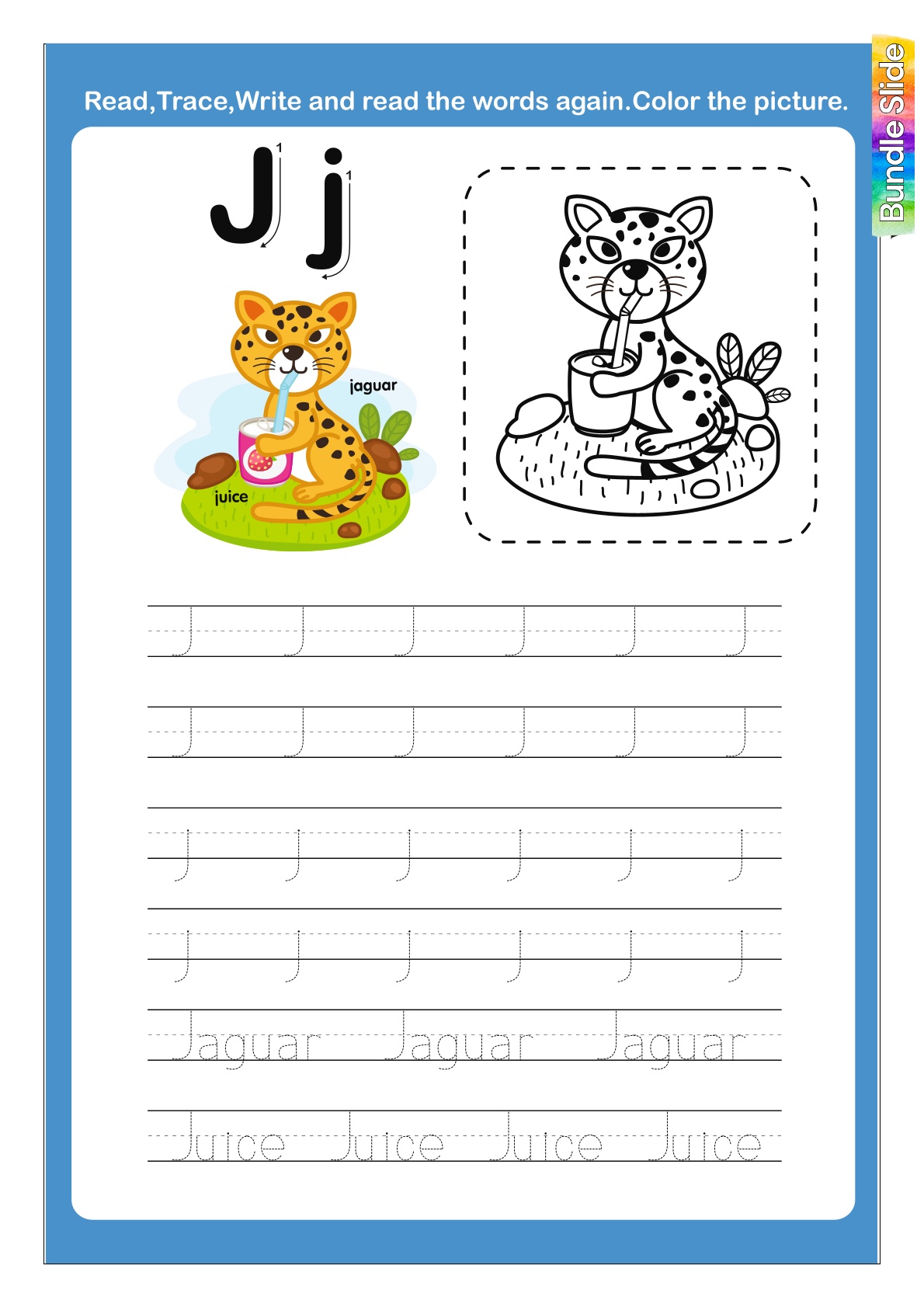 Alphabet - J