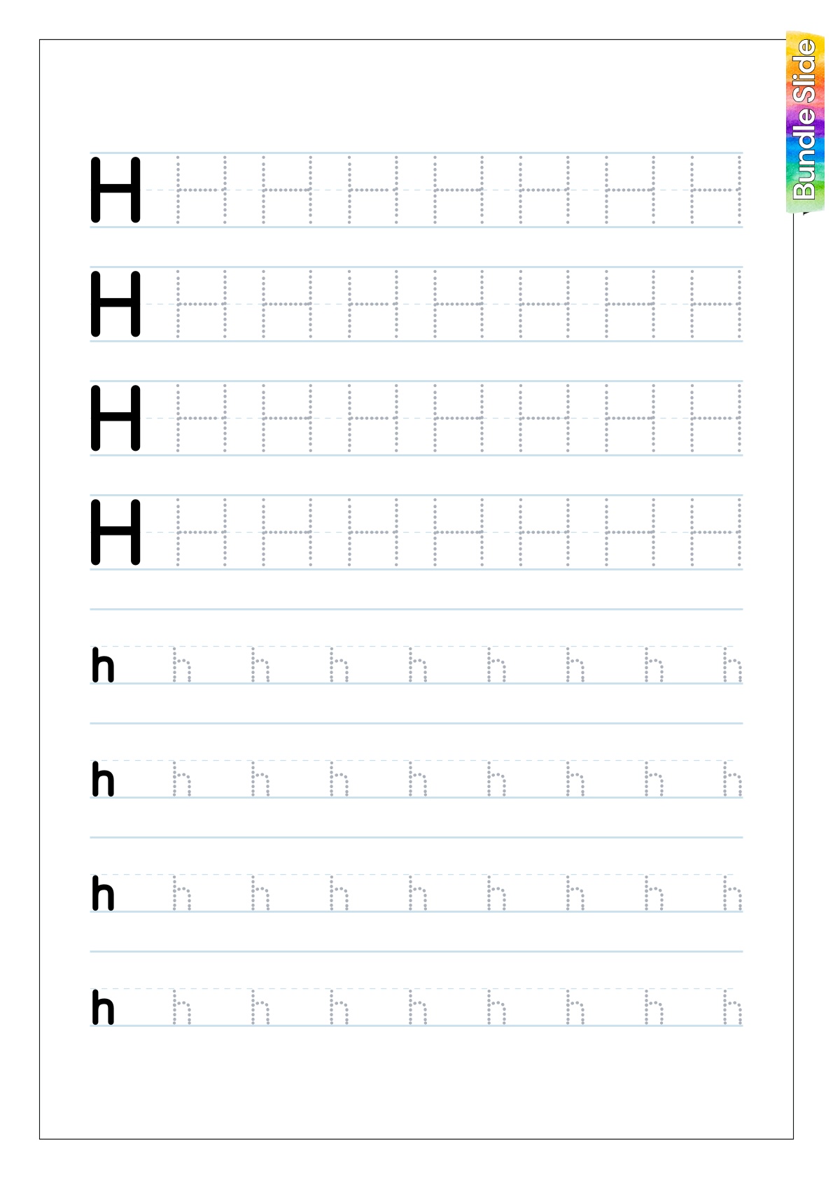 Alphabet - H