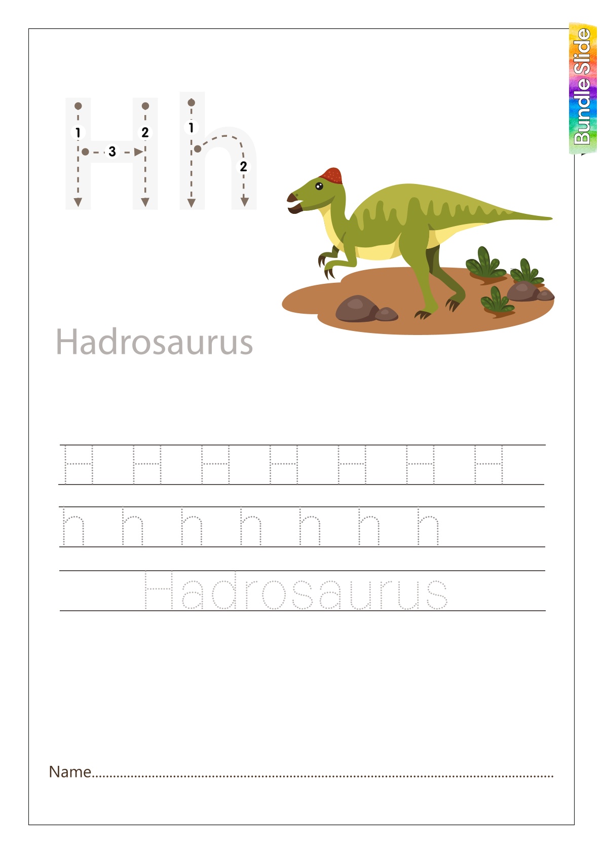 Alphabet - H